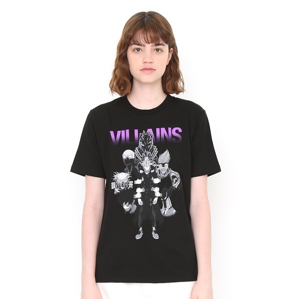 ユニセックス】コラボレーションTシャツ/VILLAINS(僕のヒーロー