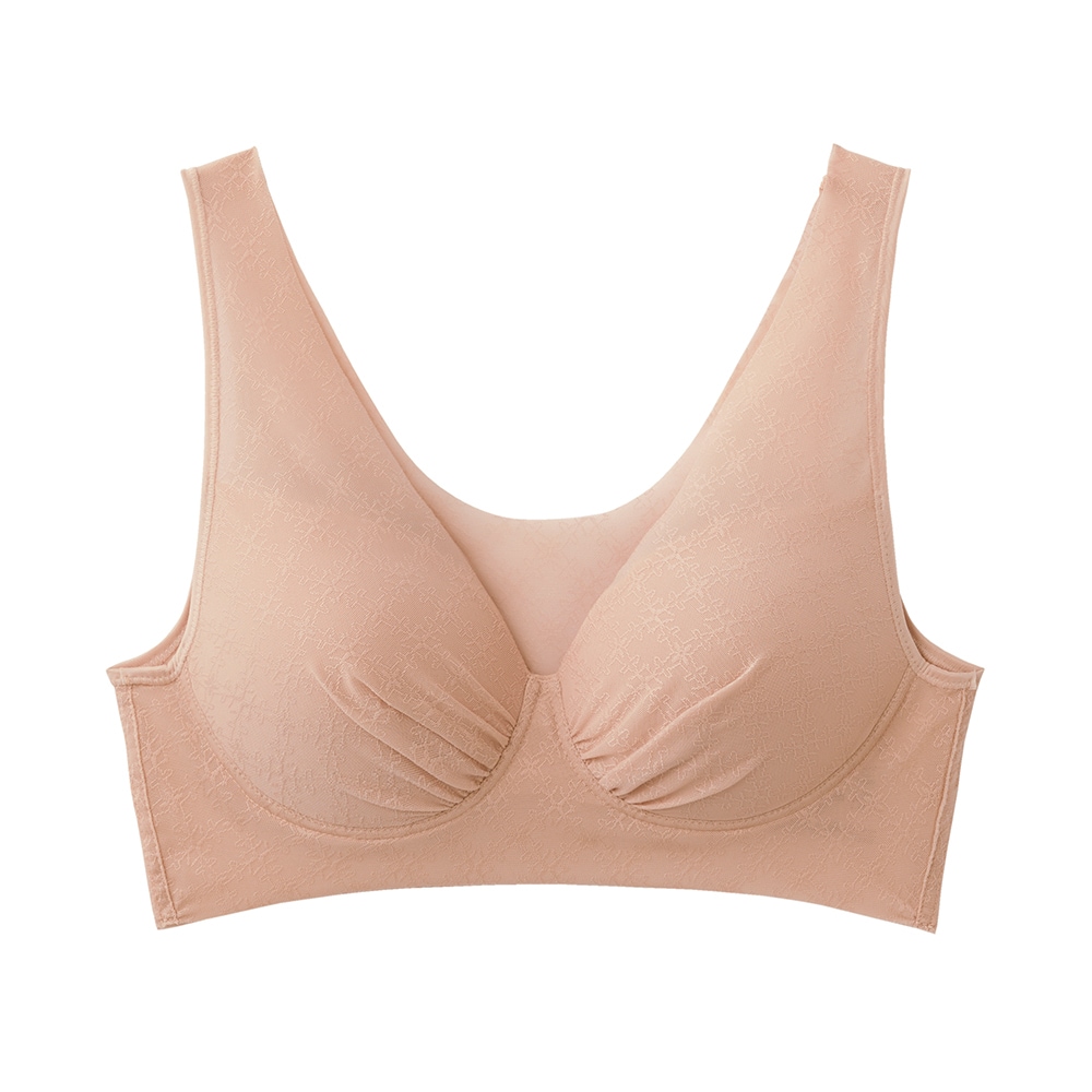 キレイラボ】【軽Make（完全無縫製）】【ノンワイヤーブラジャー