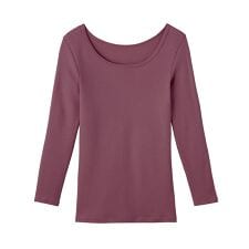 グンゼ(GUNZE)の【ホットマジック】ふっくら綿100%　8分袖インナー