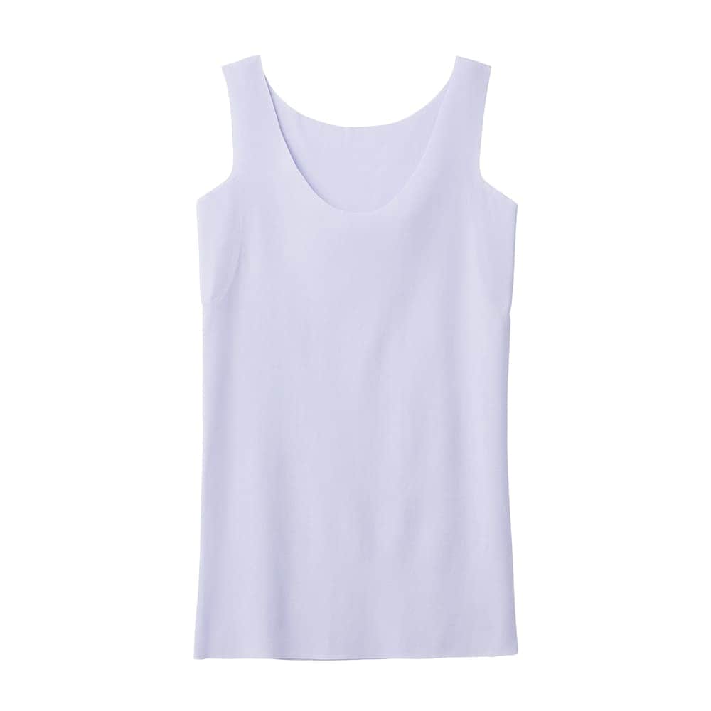 【KIREILABO】【完全無縫製COOL<軽のびレーヨン＞】【汗取り付ラン型インナ－】