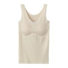 【キレイラボ】【完全無縫製COOL】【さわやかメッシュ】ラン型インナー（パッド付）