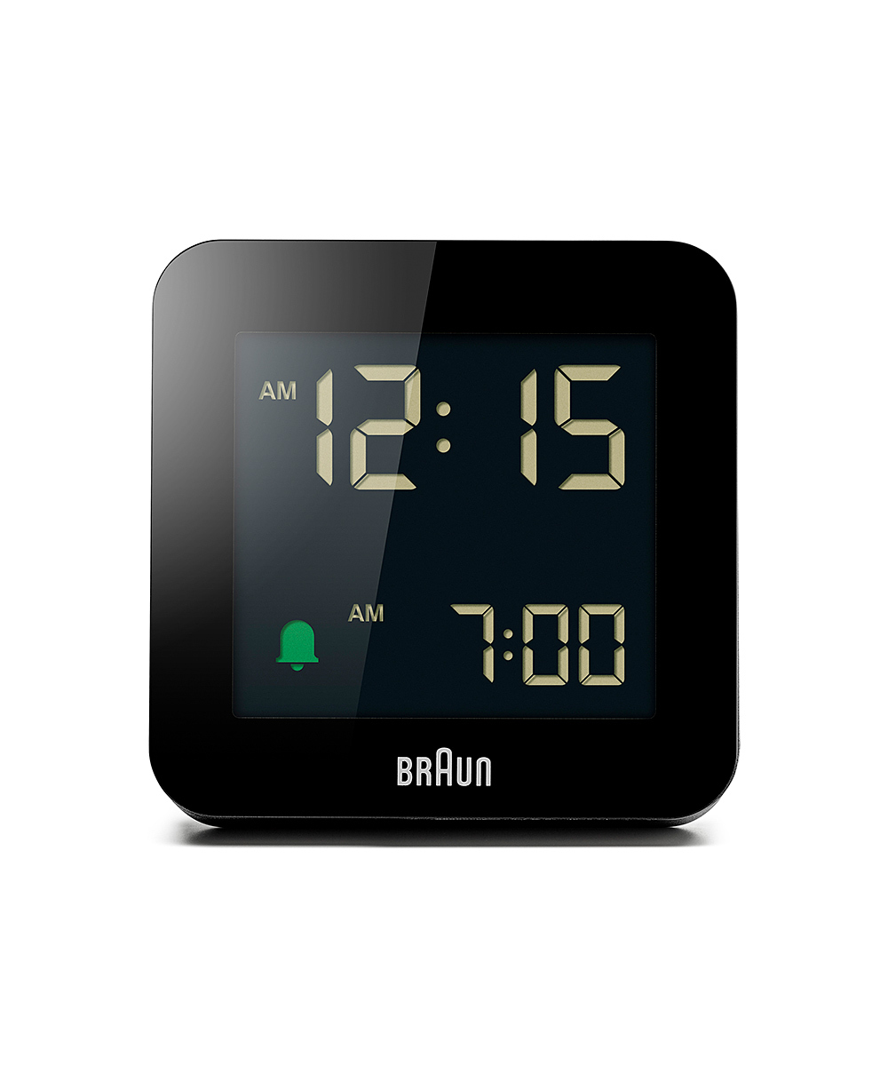 [マルイ]BRAUN Digital Alarm Clock BC09B/ブラウン（BRAUN） ブラック