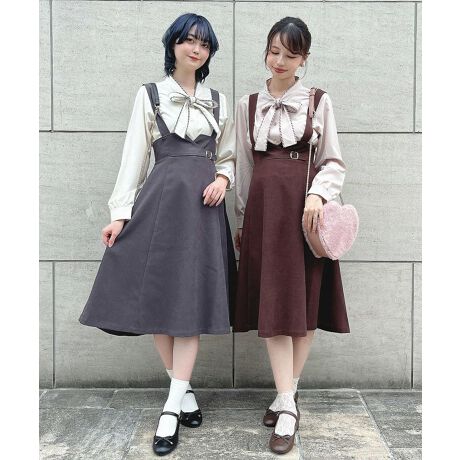 サイドベルトハイウエストジャンパースカート | フィント(FINT 
