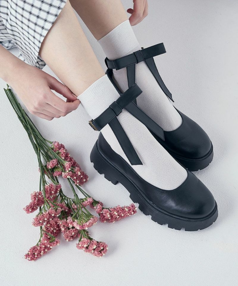 ★新品★フィント 厚底パンプス 再入荷！サイズ展開あり】ビッグリボン厚底パンプス | フィント(FINT