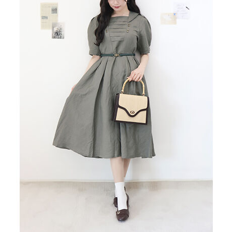 フロントタックセーラーカラーロングワンピース アンアナザーアンジェラス An Another Angelus ファッション通販 マルイウェブチャネル Cb001 665 01