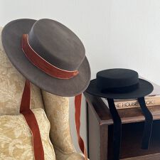 アンアナザーアンジェラス(an another angelus)のロングベロアリボンキャノチェ