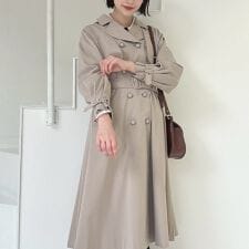 アンアナザーアンジェラス(an another angelus)の【洗える・撥水加工】撥水トレンチコート