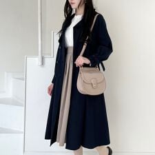 【洗える・撥水加工】撥水トレンチコート