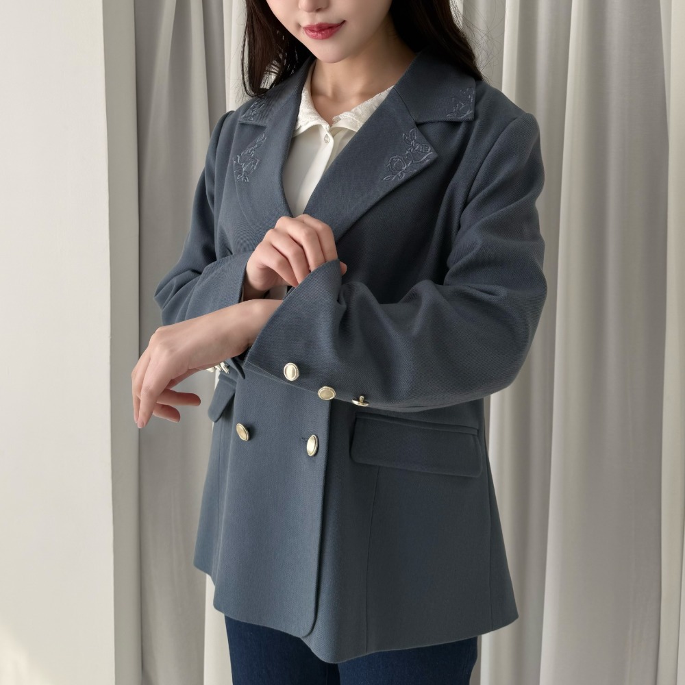 美品　22SSコレクション　アンダーカバー　花柄　テーラードジャケット UD001-0167_4_7eaed54d-7315-