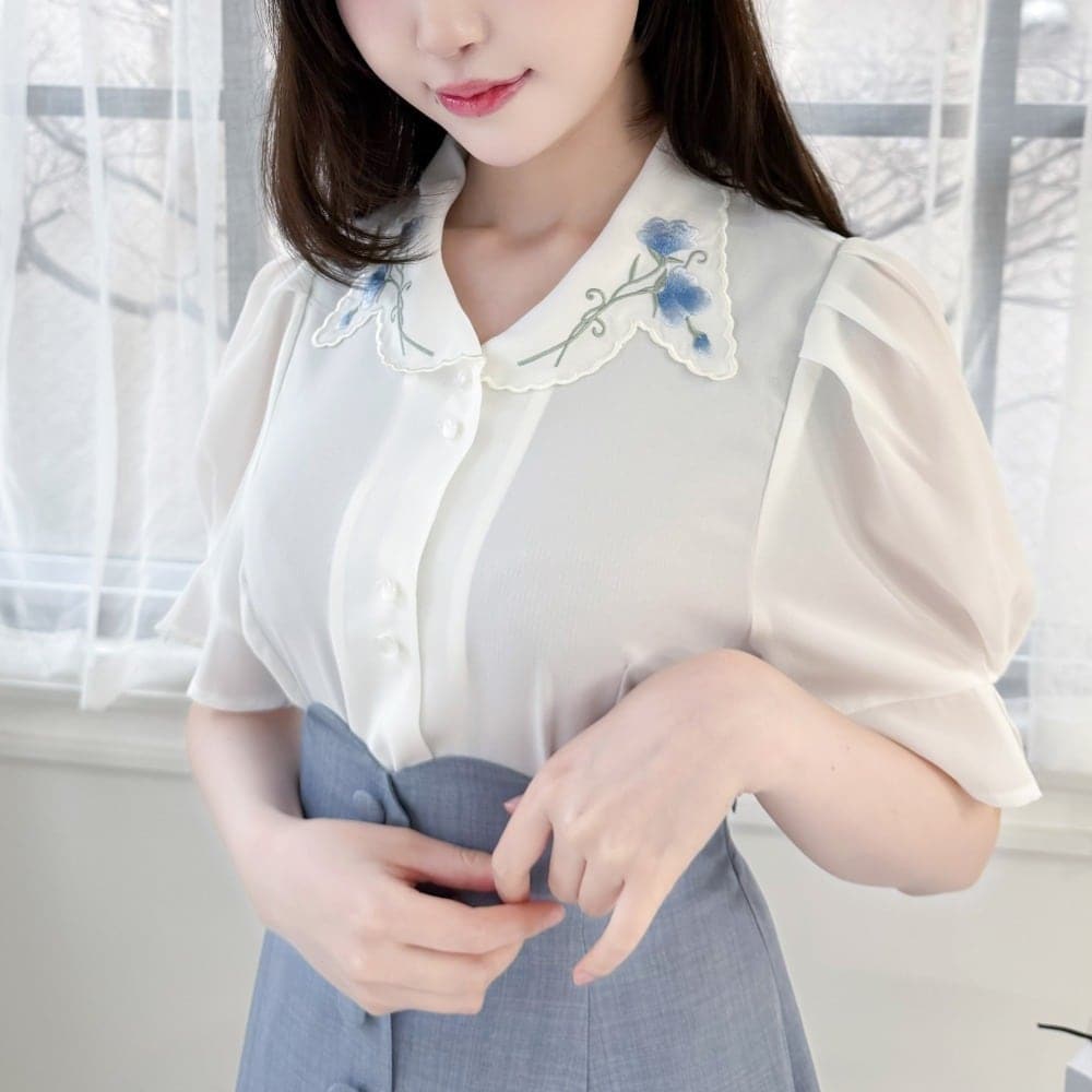 [�}���C]�X�C�[�g�s�[�h�J�J�܃u���E�X �􂦂�/�A���A�i�U�[�A���W�F���X�ian another angelus�j OFF WHITE