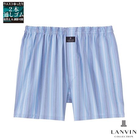 Lanvin Colleciton 綿100 年間仕様 ２本通しゴム トランクス 前あき グンゼ Gunze La5099t1g ファッション通販 マルイウェブチャネル