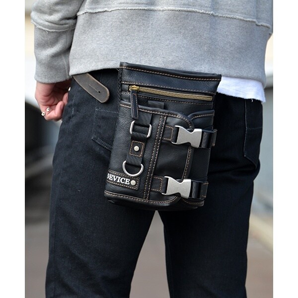  ★ メタルバックル 2WAYショルダーバッグ Mini DEVICE メタルバックル 2WAY シザーケース ミニショルダー