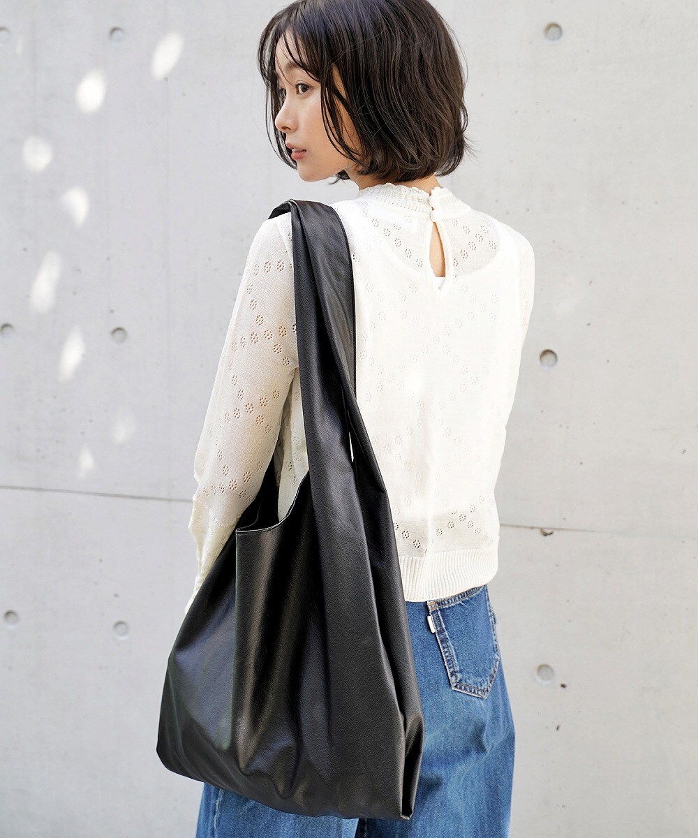 定価14300円　レザー　マルシェバッグ FREAK'S STORE｜Leather Marche Bag / レザーマルシェ / トート