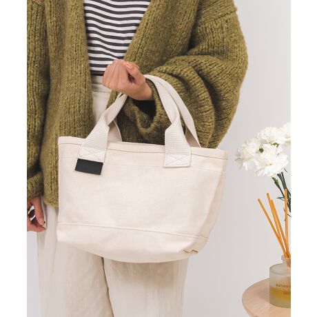 キャンバス トートバッグ 帆布 コットン ミニバッグ 保温 保冷 ペットボトル 500ml ヌメ革 リネーム Re Name Rth028 ファッション通販 マルイウェブチャネル
