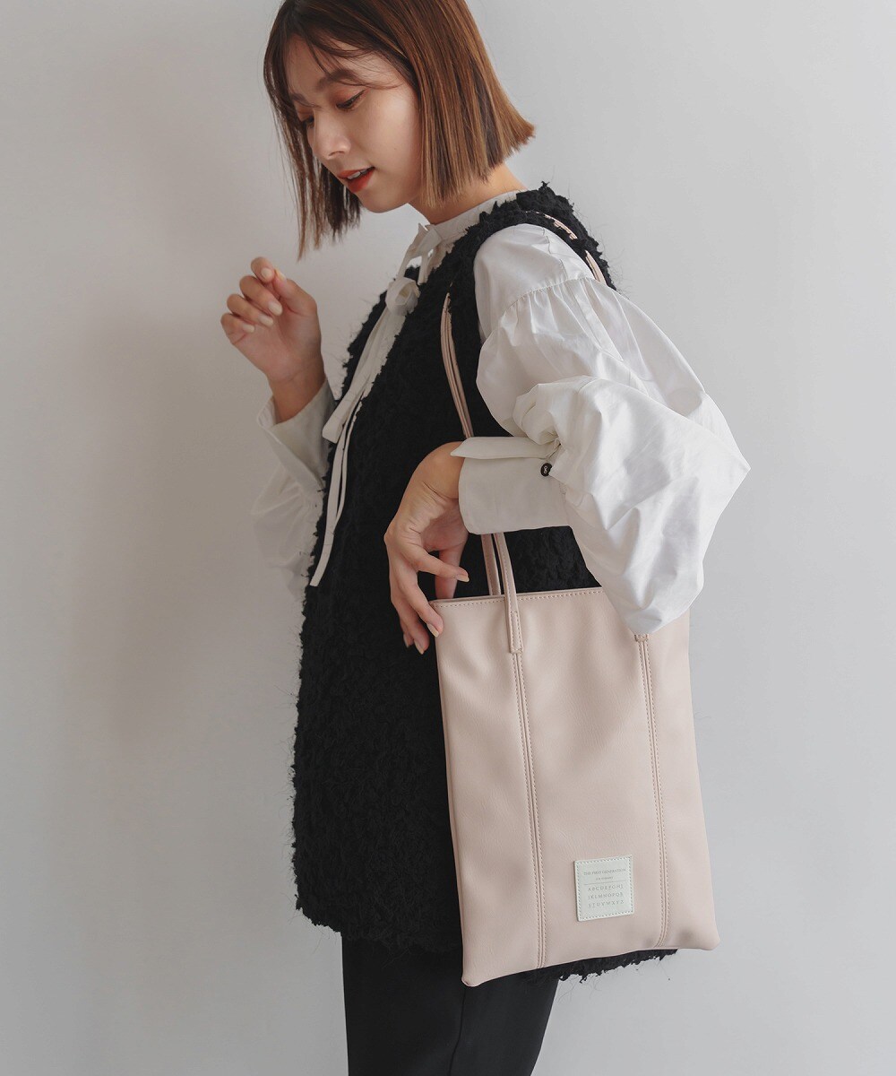 Rename カジュアルデザイン オリジナルタグ トートバッグ A4トート