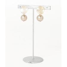 韓国製 パール付きピアス