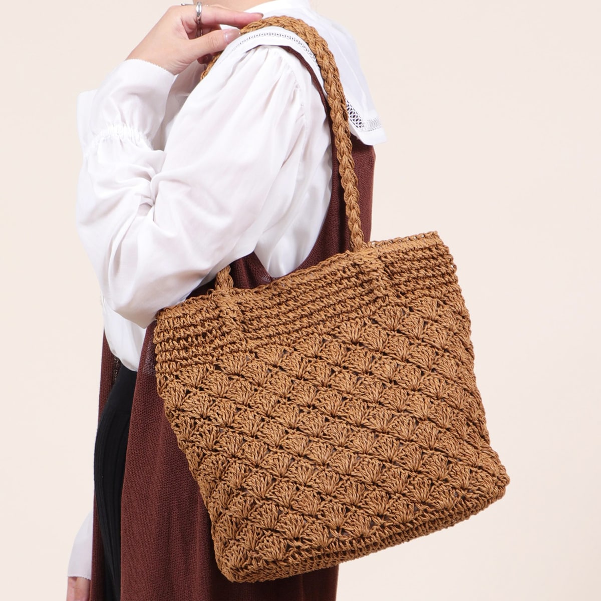 キューブ型手編みカゴバッグ/ミナペルホネン ebagos-bag1-320x320.jpg