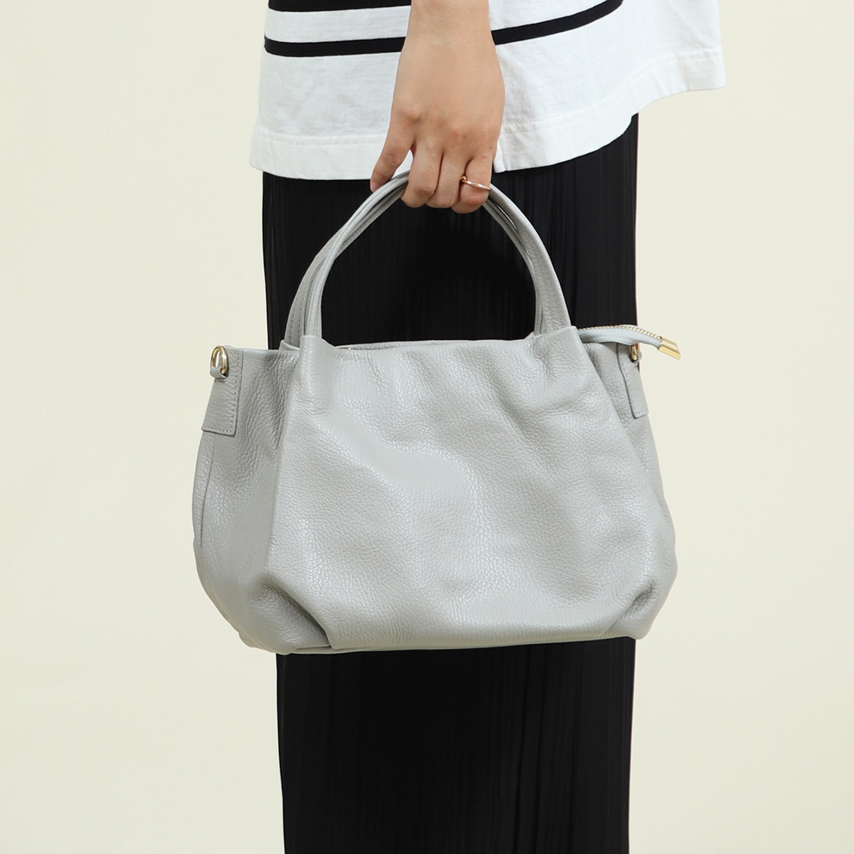 イタリア製】本革 ワンハンドル 2WAYトートバッグ | ベース(BASE