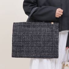 【A4対応】 ツイード トートバッグ