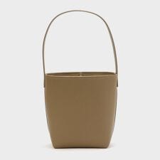 【本革】バケツ型 トートバッグ インバッグ付き