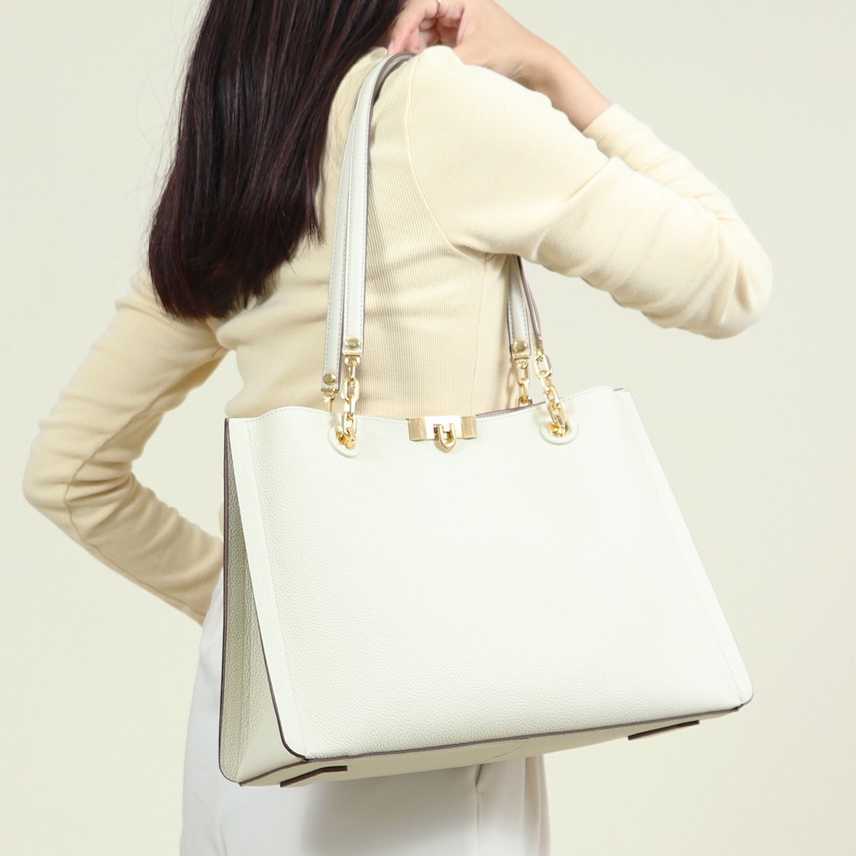 A4サイズ対応＞三層2wayトートバッグ M(CE-1535) | ラシット(russet