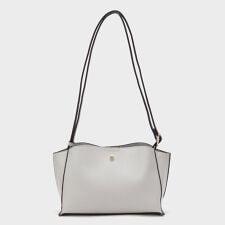 3層仕様 フェイクレザー ショルダーバッグ