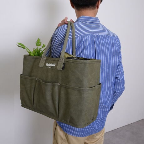 トートバッグ Vegiebag ラージ キャンバス 大容量 お買い物 エコバッグ ナナノエル Nananoel 112 ファッション通販 マルイウェブチャネル