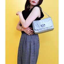【Nananoel 】 jenny メタルボタン2WAY ショルダーバッグ