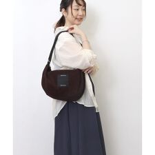 ｎｅｌｌｉｅ　メタリックムーン型ショルダーバッグ