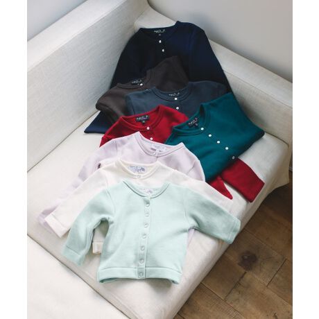 M001 E CARDIGAN キッズ カーディガンプレッション | アニエスベー 