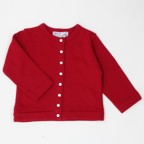 M001 E CARDIGAN キッズ カーディガンプレッション | アニエスベー アンファン(agnes b. ENFANT) | EAT2M001  | ファッション通販 マルイウェブチャネル