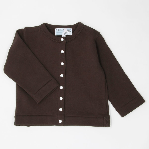 M001 E CARDIGAN キッズ カーディガンプレッション | アニエスベー アンファン(agnes b. ENFANT) | EAT2M001  | ファッション通販 マルイウェブチャネル