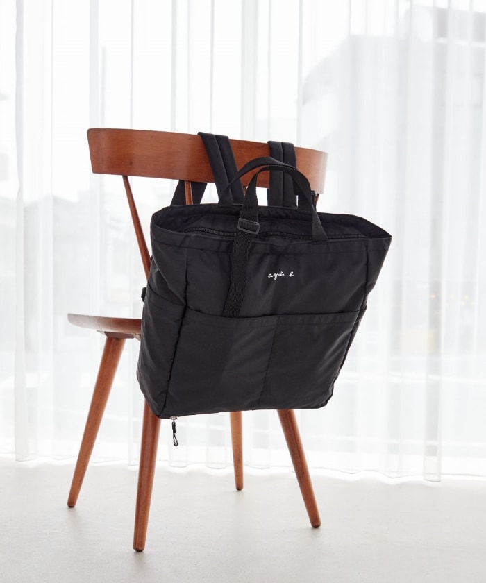 かばんagnes b. アニエスべー AC12 E BAG マザーズバッグ