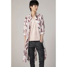 TORNADO MART∴フェザープリントロングシャツ