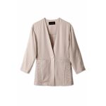 LADIES】TORNADO MART∴切替ノーカラージャケット | トルネードマート  