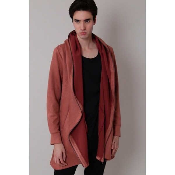 TORNADO MART∴ネオプレーンドレープロングパーカー | トルネード