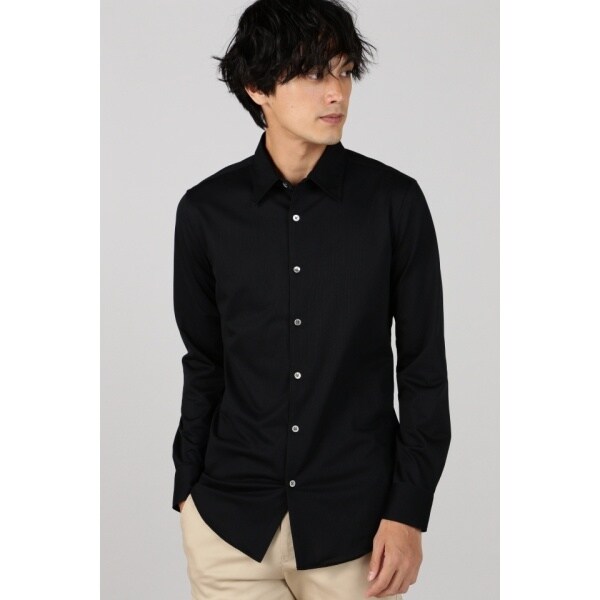 HARDY HAMES SPORT チェーン柄 ストライプ 長袖シャツ