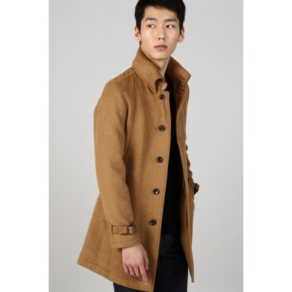 ZERO by TORNADO MART∴ダブルメルトン返シ衿コート | トルネード