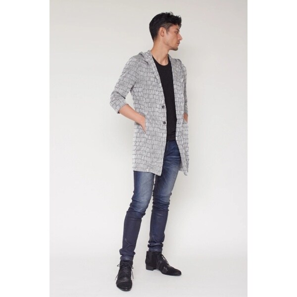 TORNADO MART∴ジオメトリックブライトJQロングフーディ | トルネード