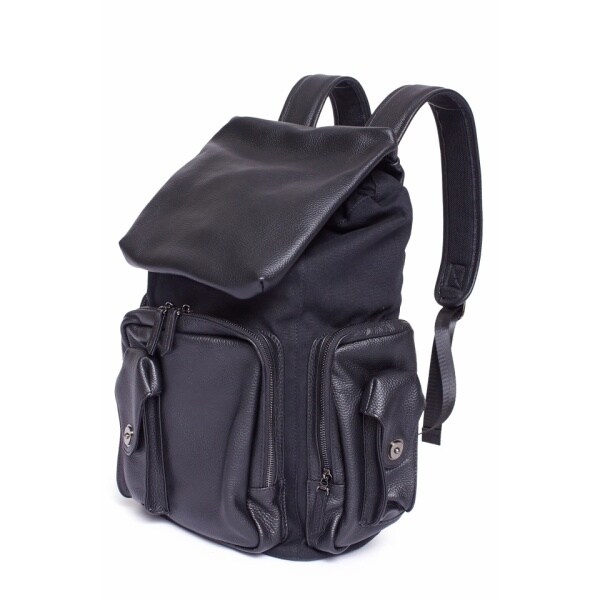 TORNADO MART∴ミルグラフトレザーキャンバスバックパック