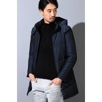 Zero by TORNADO MART∴シャンブレーナイロンロングダウン 