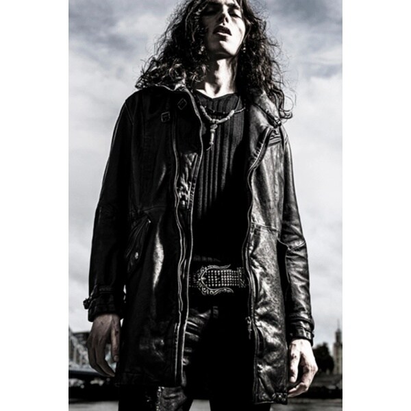 トルネードマート ウォッシュドレザーライダースブルゾン シープレザー