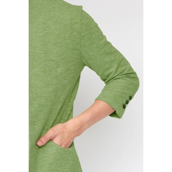 TORNADO MART∴ノーカラー1ツ釦7分袖ジャケット | トルネードマート