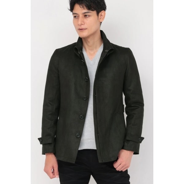 TORNADO MART∴TCスェードライナー付き返し衿ジャケット | トルネード