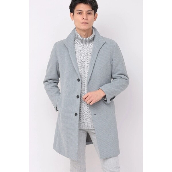 Zero by TORNADO MART ピーコート ZERO by TORNADO MART∴カルゼモールライナー付きイタリアンカラー