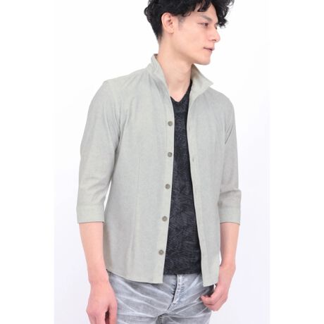 [^ԁF2002069]yDESIGNz t[[Xvg7nCeVXgb`VcB ׂȕŕ\邱ƂŃ[XłtF~jɂȂ߂Ȃ▭ȃGKXYĂ܂B ڂ̓̂悤ɂAJWAƂ̑ǂłB V[vȈۂ̃IuOJ[͋܎Ɍ`ێcARɃANZgtłdlɂĂ܂B 15~̂{^gpACi[VcƂĂu]CNȌyHDVcƂĂg悤ɎdグĂ܂B yTEXTILEz 炩ȃ|GXeT}[nCeVɑ@ׂȃt[[X̃vg{Ă܂B nCeVȂł͂̍Xgb`B fނ̃nɂdẴVGbg̃V[vLCAVɂȂÂ炭C[W[PAȂƂ|CgłBfg 185cmFpTCY LL