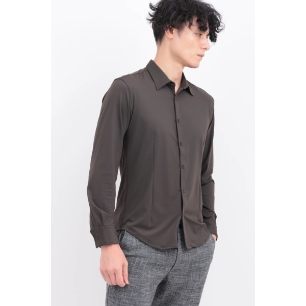 ZERO by TORNADO MART∴メアンドロスJQジャージーストレッチシャツ