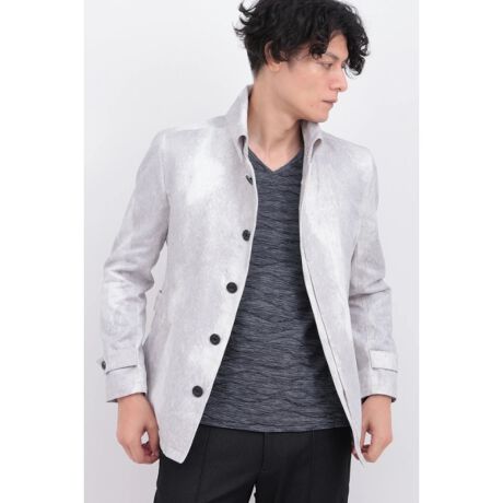 [^ԁF2002156][DESIGN] T/CXG[h~wACJo[I[WPbgB tFCNXG[hnɃwACiїꕿjvg{Â\ofނłB Ԃ܂IȔ䗃dĂŁAVvȂЂ˂̌fUCƂȂĂ܂B Ȃ̃LgCi[͒E\ŃX[cIrWJWpɐꂽX^Cy߂܂B [TEXTILE] |GXe~Rbg̃tFCNXF[hnɁAwACiёjvgfށB XF[hCNȊ芴ƁAƂƂ\ŃuhԂ̑fނłB