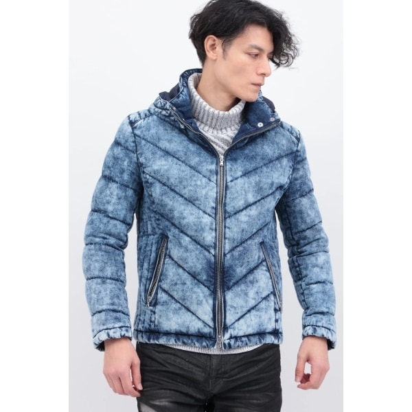 TORNADO MART∴ウェットルックシールライダースブルゾン | トルネード