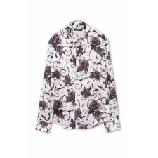 トルネードマート(TORNADO MART)のTORNADO MART∴フィリグリーローズプリントシャツ